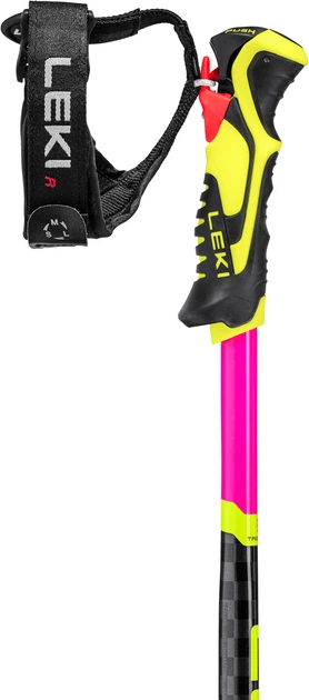 Kije narciarskie damskie/juniorskie LEKI WCR Lite SL 3D 105 cm Różowe (4028173284085) - obraz 3