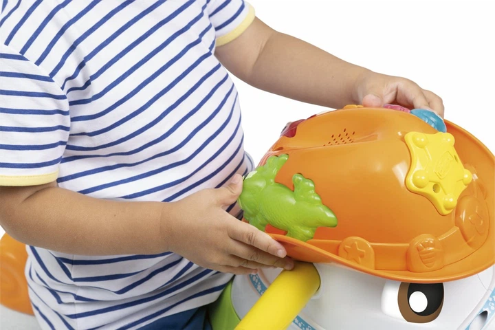 Interaktywny konik na biegunach Chicco Miss Baby Rodeo 2 w 1 (641183) (8058664158539) - obraz 6