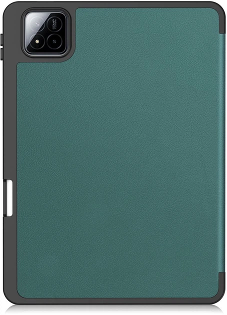 Чехол для планшета BeCover Flexible TPU Mate для Xiaomi Pad 8/8 Pro 11.2" с креплением для стилуса Dark Green (BC_715625) - изображение 2