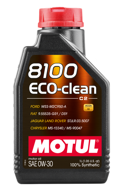 Олива Motul 8100 Eco-Clean SAE 0W30 1Л - изображение 2