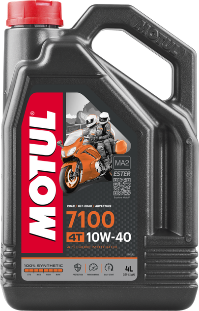 Олива Motul 7100 4T SAE 10W40 4Л - изображение 2