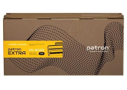 Картридж HP 80A (CF280A), Black, Patron Extra (PN-80AR) - Фото 2 Картридж HP 80A (CF280A), Black, Patron Extra (PN-80AR) - изображение 2