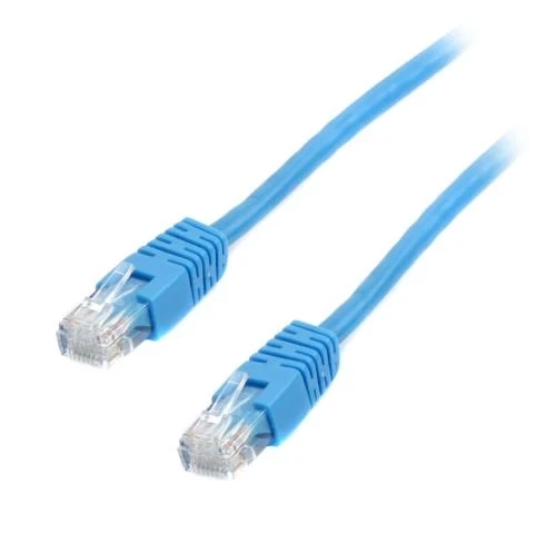 Патч-корд 3 м, UTP, Blue, Cablexpert, Cat.6, CCA, PVC (PP6U-3M/B) - Фото 1 Патч-корд 3 м, UTP, Blue, Cablexpert, Cat.6, CCA, PVC (PP6U-3M/B) - зображення 1
