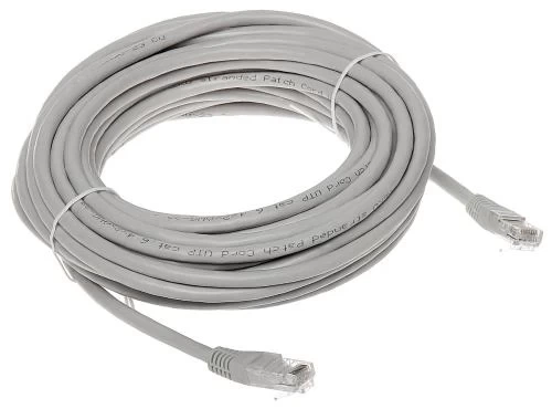 Патч-корд 10 м, UTP, Grey, ATcom, Cat.5e, CCA, PVC (9167) - Фото 1 Патч-корд 10 м, UTP, Grey, ATcom, Cat.5e, CCA, PVC (9167) - изображение 1