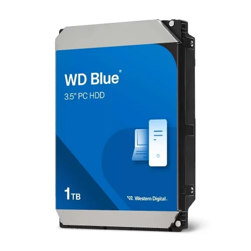 Жесткий диск 3.5" 1Tb Western Digital Blue, SATA3, 64 Мб, 5400 об/мин (WD10EARZ) - Фото 1 Жесткий диск 3.5" 1Tb Western Digital Blue, SATA3, 64 Мб, 5400 об/мин (WD10EARZ) - изображение 1