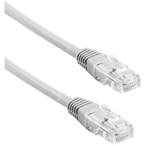Патч-корд 2 м, UTP, Grey, Tecro, Cat.5e, CCA, PVC (UTP-RJ45-0200) - Фото 1 Патч-корд 2 м, UTP, Grey, Tecro, Cat.5e, CCA, PVC (UTP-RJ45-0200) - изображение 1