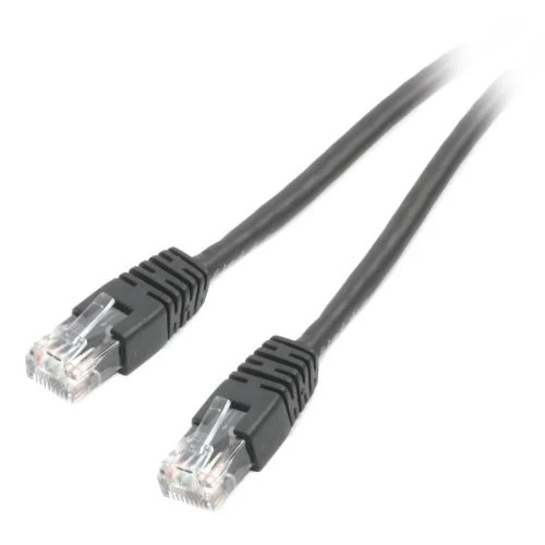 Патч-корд 3 м, UTP, Black, Cablexpert, Cat.6, CCA, PVC (PP6U-3M/BK) - Фото 1 Патч-корд 3 м, UTP, Black, Cablexpert, Cat.6, CCA, PVC (PP6U-3M/BK) - зображення 1