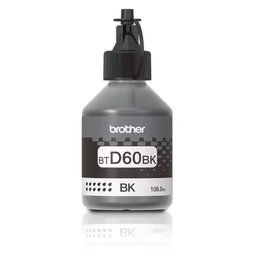 Чернила Brother BT-D60BK, Black, 108 мл - Фото 1 Чернила Brother BT-D60BK, Black, 108 мл - изображение 1