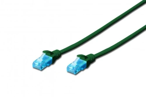 Патч-корд 3 м, UTP, Green, 2E, Cat.5e, Cu, LSZH (2E-PC5ECU-3LSZH-GRN) - Фото 1 Патч-корд 3 м, UTP, Green, 2E, Cat.5e, Cu, LSZH (2E-PC5ECU-3LSZH-GRN) - зображення 1