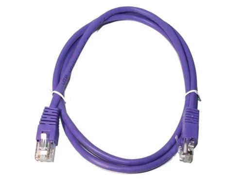 Патч-корд 1 м, UTP, Violet, Cablexpert, Cat.5e, CCA, PVC (PP12-1M/V) - Фото 1 Патч-корд 1 м, UTP, Violet, Cablexpert, Cat.5e, CCA, PVC (PP12-1M/V) - зображення 1