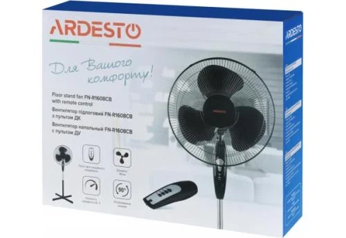 Вентилятор напольный Ardesto FN-R1608CB - изображение 7