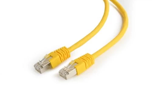 Патч-корд 1 м, FTP, Yellow, Cablexpert, Cat.6, CCA, PVC (PP6-1M/Y) - Фото 1 Патч-корд 1 м, FTP, Yellow, Cablexpert, Cat.6, CCA, PVC (PP6-1M/Y) - изображение 1