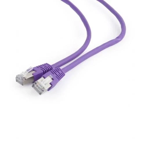 Патч-корд 0.5 м, FTP, Violet, Cablexpert, Cat.6, CCA, PVC (PP6-0.5M/V) - Фото 1 Патч-корд 0.5 м, FTP, Violet, Cablexpert, Cat.6, CCA, PVC (PP6-0.5M/V) - изображение 1