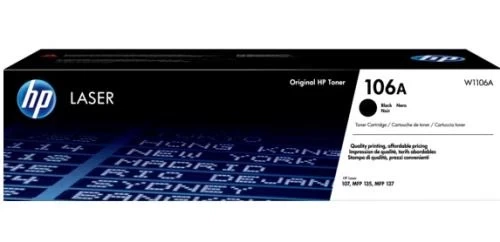 Картридж HP 106A (W1106A), Black - Фото 1 Картридж HP 106A (W1106A), Black - зображення 1