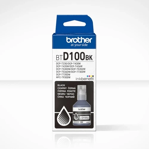 Чернила Brother BT-D100BK, Black, 108 мл - Фото 3 Чернила Brother BT-D100BK, Black, 108 мл - изображение 3