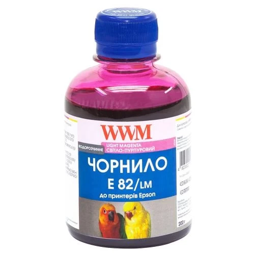Чернила WWM Epson Stylus Photo P50, PX660, T50, TX650/700, R270/290, Light Magenta, 200 мл (E82/LM) - Фото 1 Чернила WWM Epson Stylus Photo P50, PX660, T50, TX650/700, R270/290, Light Magenta, 200 мл (E82/LM) - изображение 1