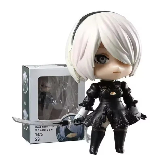 Коллекционная сборная подвижная фигурка из игры NieR:Automata, Нендороид 1475, Nendoroid 2В (10 см) - Фото 2 Коллекционная сборная подвижная фигурка из игры NieR:Automata, Нендороид 1475, Nendoroid 2В (10 см) - изображение 2