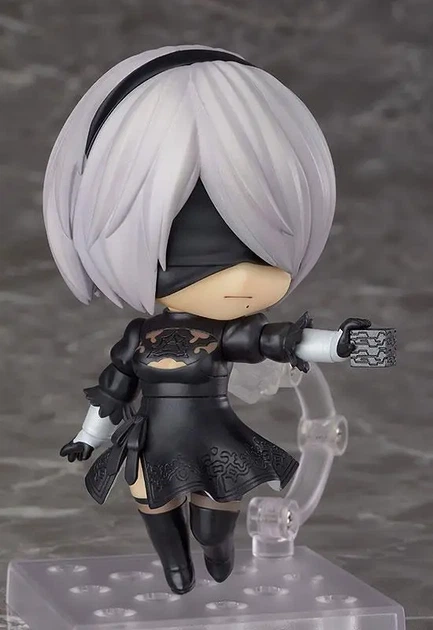 Коллекционная сборная подвижная фигурка из игры NieR:Automata, Нендороид 1475, Nendoroid 2В (10 см) - Фото 3 Коллекционная сборная подвижная фигурка из игры NieR:Automata, Нендороид 1475, Nendoroid 2В (10 см) - изображение 3