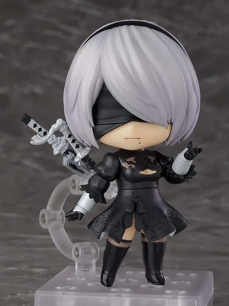 Коллекционная сборная подвижная фигурка из игры NieR:Automata, Нендороид 1475, Nendoroid 2В (10 см) - Фото 10 Коллекционная сборная подвижная фигурка из игры NieR:Automata, Нендороид 1475, Nendoroid 2В (10 см) - изображение 10