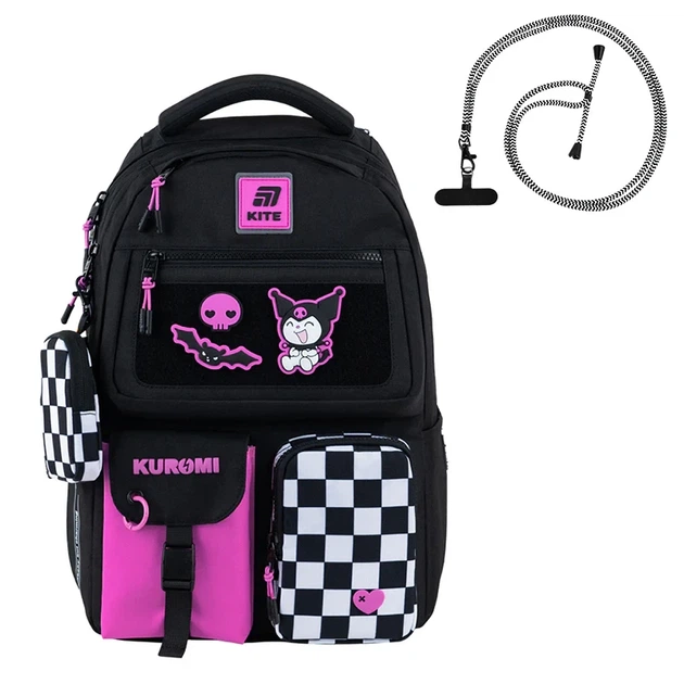 Рюкзак Kite Education teens Kuromi HK25-2587M-2 - изображение 2