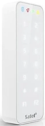 Klawiatura z czytnikiem Satel SO-MF5-W Biała (5905033338241) - obraz 3