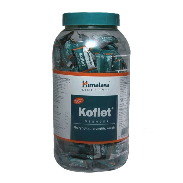 Противопростудное средство Himalaya Koflet Lozenges For Dry Cough