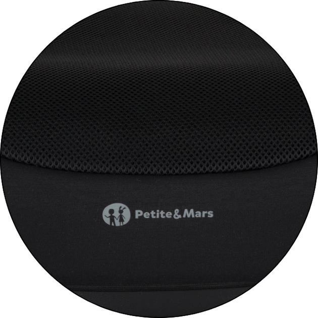 Бустер Petite&Mars Optimus Pro i-Size 125 - 150 см Coal Black F196856 (8596202018209) - зображення 6