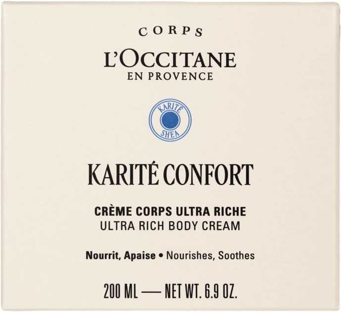 Krem do ciała L'occitane Karite Confort Ultra Rich odżywczy 200 ml (3253581783849) - obraz 2