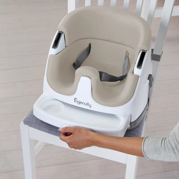 Стільчик для годування Ingenuity Baby Base 2 в 1 Cashmere 10678-2 (074451106789) - зображення 17