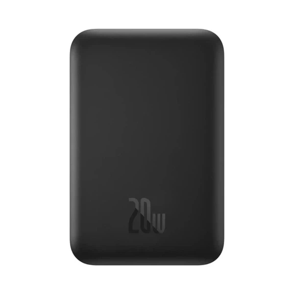 Портативна батарея PowerBank Baseus Magnetic Mini Air Wireless 20W 6000mAh P10059002113-00 Black - Фото 1 Портативна батарея PowerBank Baseus Magnetic Mini Air Wireless 20W 6000mAh P10059002113-00 Black - зображення 1