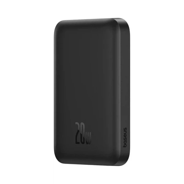 Портативна батарея PowerBank Baseus Magnetic Mini Air Wireless 20W 6000mAh P10059002113-00 Black - Фото 3 Портативна батарея PowerBank Baseus Magnetic Mini Air Wireless 20W 6000mAh P10059002113-00 Black - зображення 3