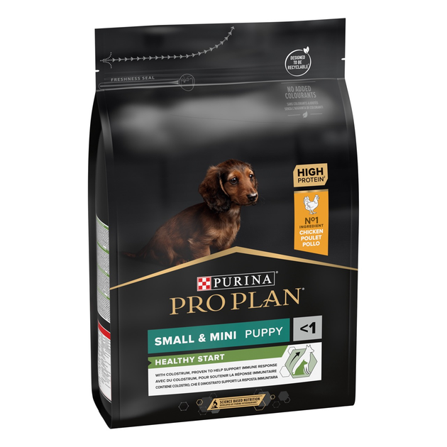 Сухий корм для щенят Purina Pro Plan Small & Mini Puppy Healthy Start з куркою 7 кг 12392131 - зображення 2