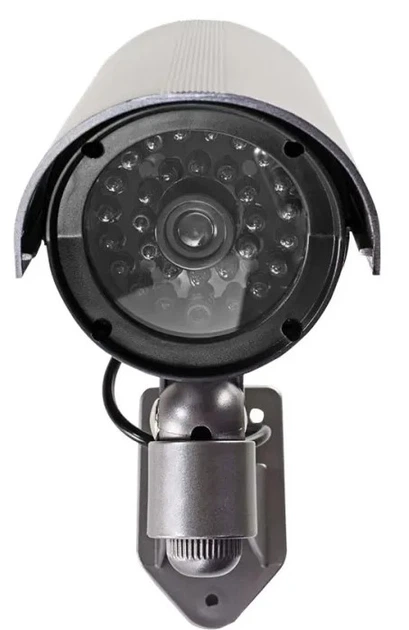 Atrapa kamery monitorującej Nedis DUMCB40GY IP44 Szara (5412810269518) - obraz 2