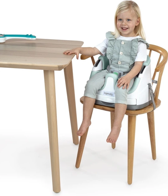 Стільчик для годування Ingenuity Baby Base 2 в 1 Mist 16728-2 (074451167285) - зображення 4