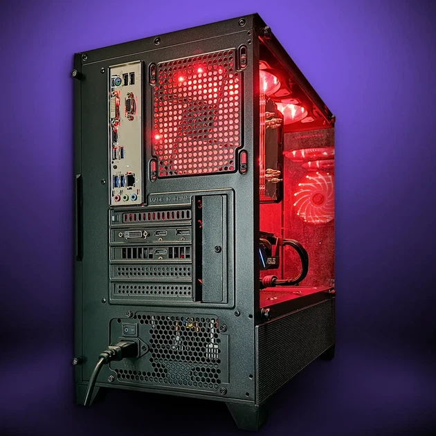 Компьютер VSIM зборка v15 -- AMD Ryzen 5 3500X / RAM 16 Gb DDR4 / SSD 512Gb / Nvidia RTX2060 6G красный - Фото 5 Компьютер VSIM зборка v15 -- AMD Ryzen 5 3500X / RAM 16 Gb DDR4 / SSD 512Gb / Nvidia RTX2060 6G красный - изображение 5