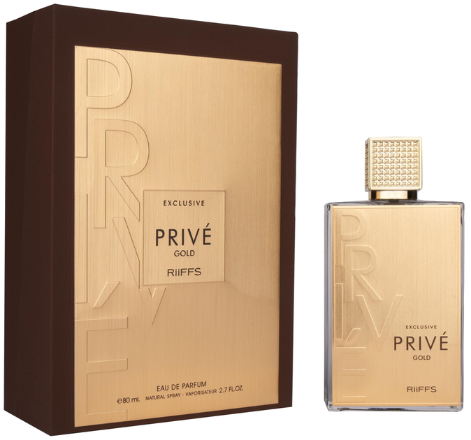 Woda perfumowana męska Riiffs Prive Gold 80 ml (6290360597119) - obraz 2