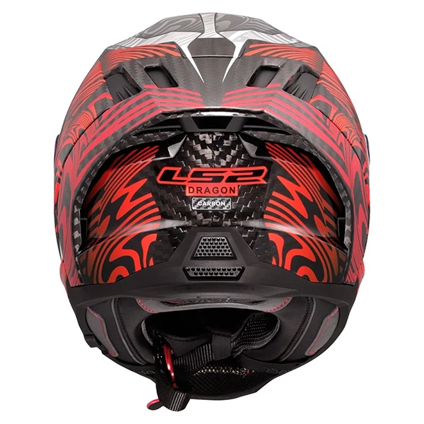 Мотошолом LS2 FF807 Dragon Enthum Matt Red - M - зображення 4