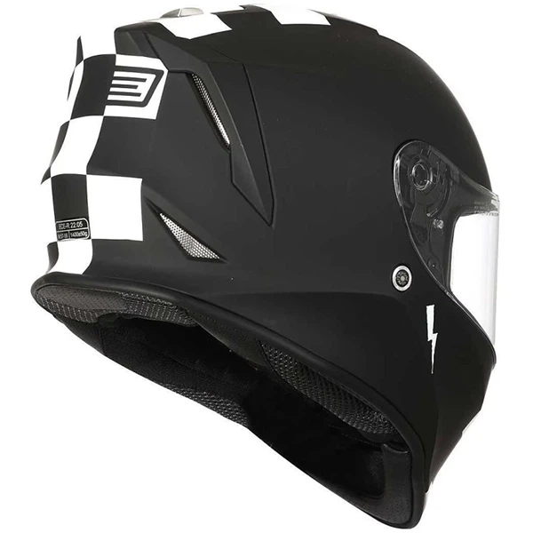 Мотошлем Origine Dinamo Contest White / Black Matt - L - изображение 2