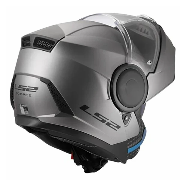 Мотошолом LS2 FF902 Scope 2 Solid Matt Titanium - L - Фото 4 Мотошолом LS2 FF902 Scope 2 Solid Matt Titanium - L - зображення 4