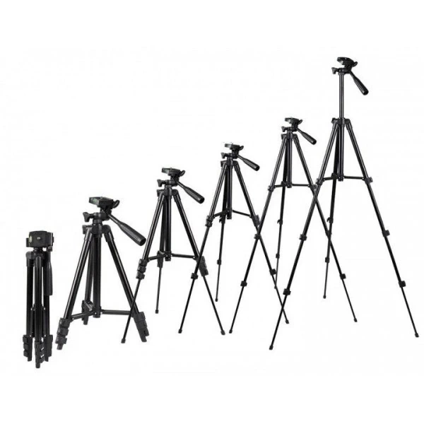 Штатив Tripod 3120 со штативной головкой для смартфона, фотоаппарата 102см - Фото 13 Штатив Tripod 3120 со штативной головкой для смартфона, фотоаппарата 102см - изображение 13