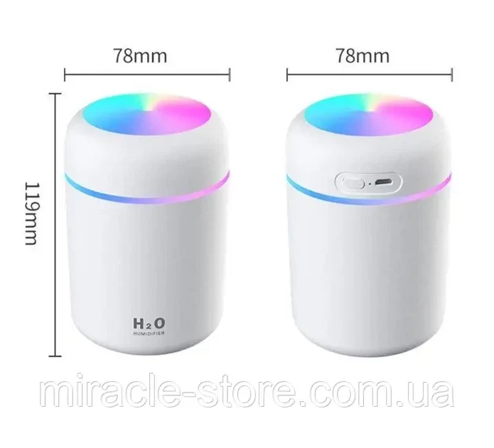 Ультразвуковой увлажнитель воздуха с подсветкой W-261 USB - Фото 9 Ультразвуковой увлажнитель воздуха с подсветкой W-261 USB - изображение 9