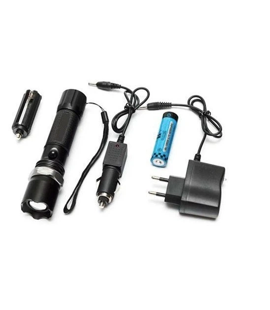Фонарик Bailong BL-T8626, ручной светодиодный фонарь 1000W - изображение 3