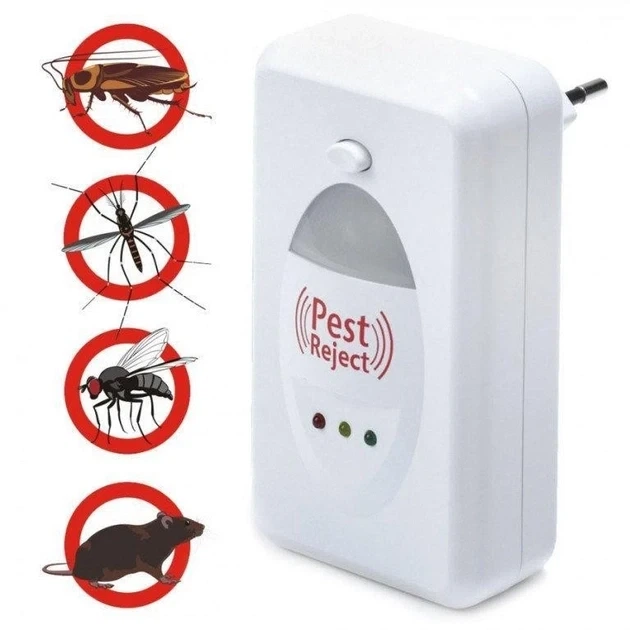 Ультразвуковой отпугиватель от насекомых и грызунов Pest Reject - Фото 10 Ультразвуковой отпугиватель от насекомых и грызунов Pest Reject - изображение 10