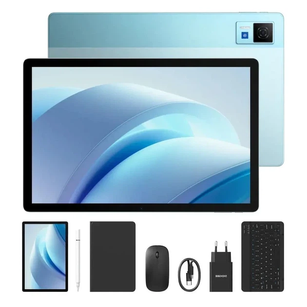 Планшет Doogee U13 VIP Edition 6/256Gb Wi-Fi Aquamarine Blue Global version - Фото 7 Планшет Doogee U13 VIP Edition 6/256Gb Wi-Fi Aquamarine Blue Global version - изображение 7