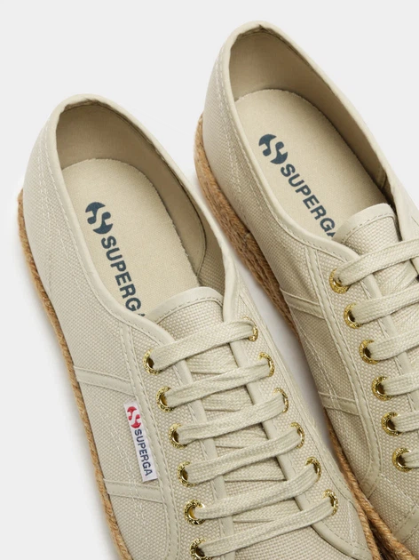 Жіночі кеди Superga 2730 Cotropew Taupe. Розмір 35.5 (23см) - изображение 3