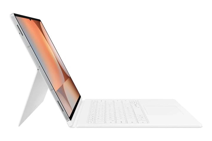 Чехол-клавиатура Samsung EF-DX925 для Galaxy Tab S10 Ultra/Tab S9 Ultra Белый b1 - изображение 5