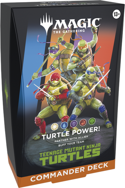 Gra karciana Wizards of the Coast Magic the Gathering: Teenage Mutant Ninja Turtles - Commander Deck - Turtle Power (195166308333) - obraz 2