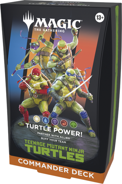 Gra karciana Wizards of the Coast Magic the Gathering: Teenage Mutant Ninja Turtles - Commander Deck - Turtle Power (195166308333) - obraz 3