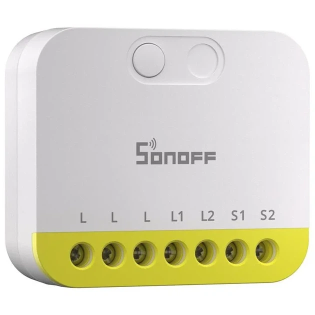 Розумний міні перемикач без N Sonoff ZigBee Двоканальний MINI-ZB2GS-L (6920075743463) - зображення 4