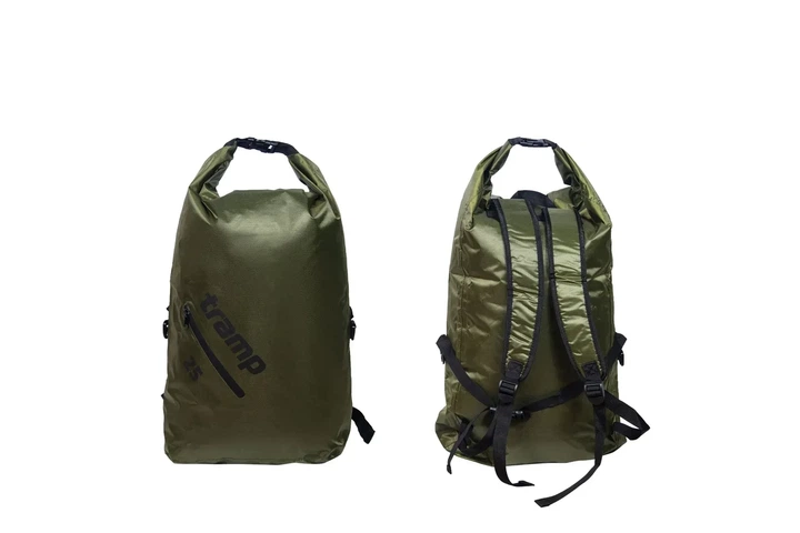 Герморюкзак TRAMP PVC Diamond Ripstop olive 40л UTRA-257 (9410100039) - Фото 1 Герморюкзак TRAMP PVC Diamond Ripstop olive 40л UTRA-257 (9410100039) - изображение 1